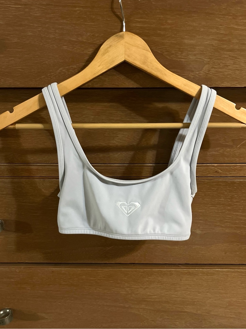 Roxy grey sports bra
